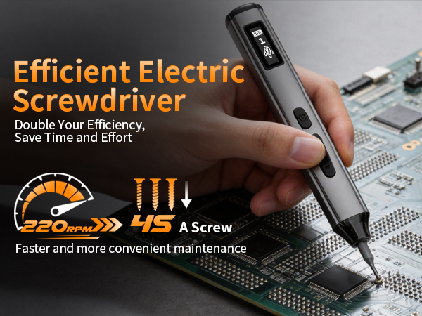 Efficient Electric Screwdriver