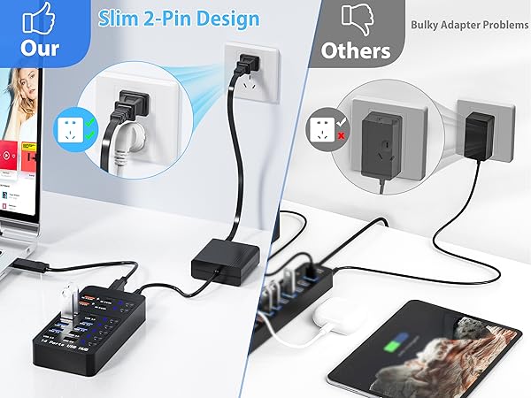 powered usb hub for pc