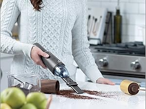 Handheld vacuum, hand vacuum, vacuum cleaner, hand vac, cordless vacuum, car vacuum, lithium ion