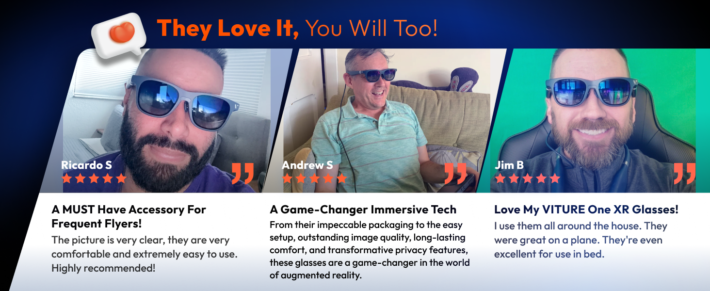 VITURE One XR/AR Smart Glasses