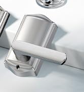 Veise VE029-E Wi-Fi Smart Lock with Handle &amp; Non-Keyed Deadbolt, Fingerprint Keyless Entry Lock f...