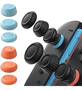 JSAUX Thumb Grips for Nintendo Switch 2 (2025), Switch Thumb Grip Caps, Ergonomic Design, Enhance...