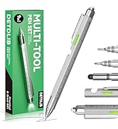 Gifts for Men, 9 in 1 Multitool Pen for Birthday Gifts Stocking Stuffers for Dad Husband,Grandpa,...