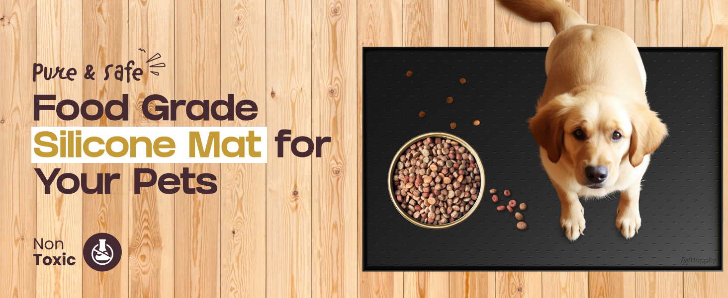 PetHappily Dog Food Mat 
