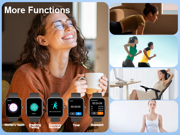 SmartWatch for Men Women