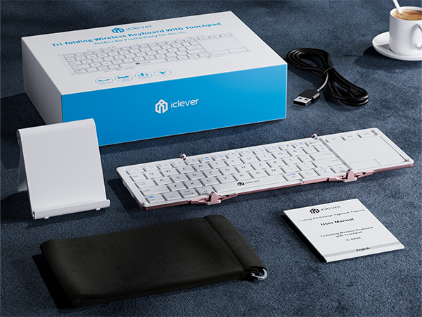 Foldable Bluetooth Keyboard