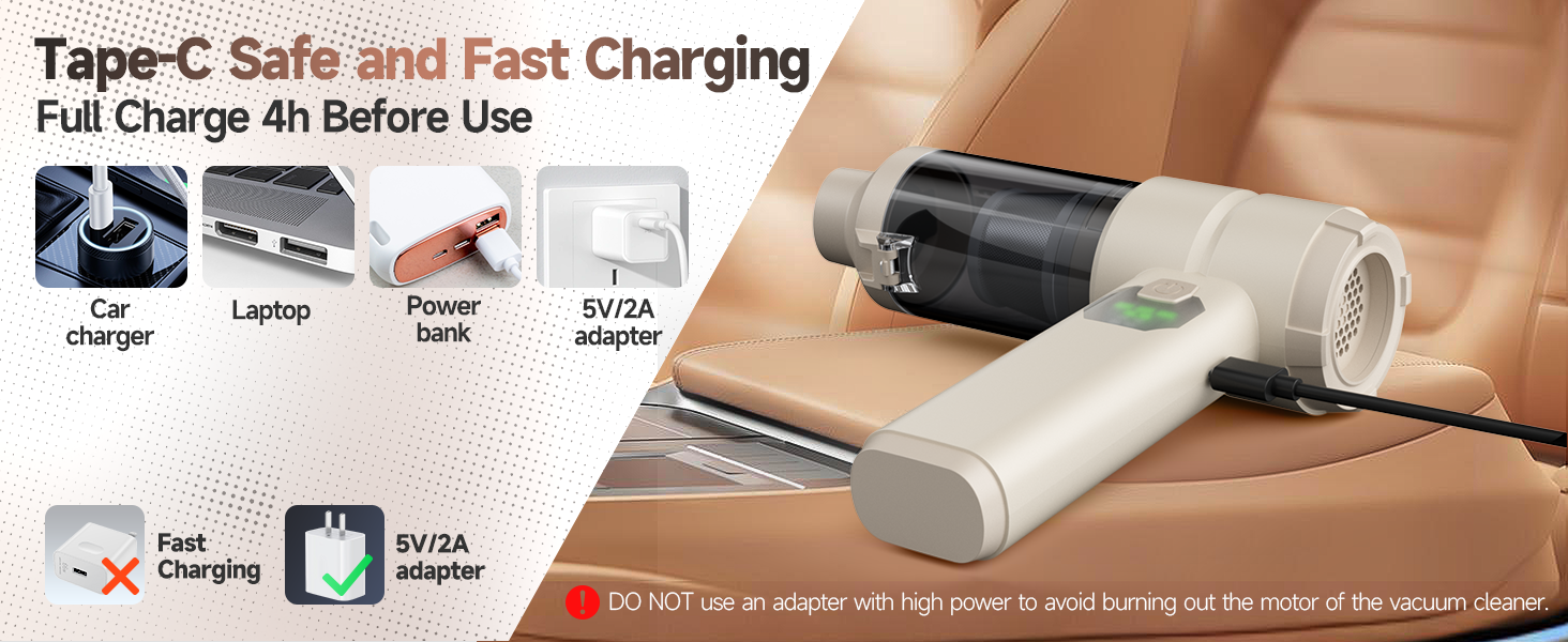 car vacuum portable cordless