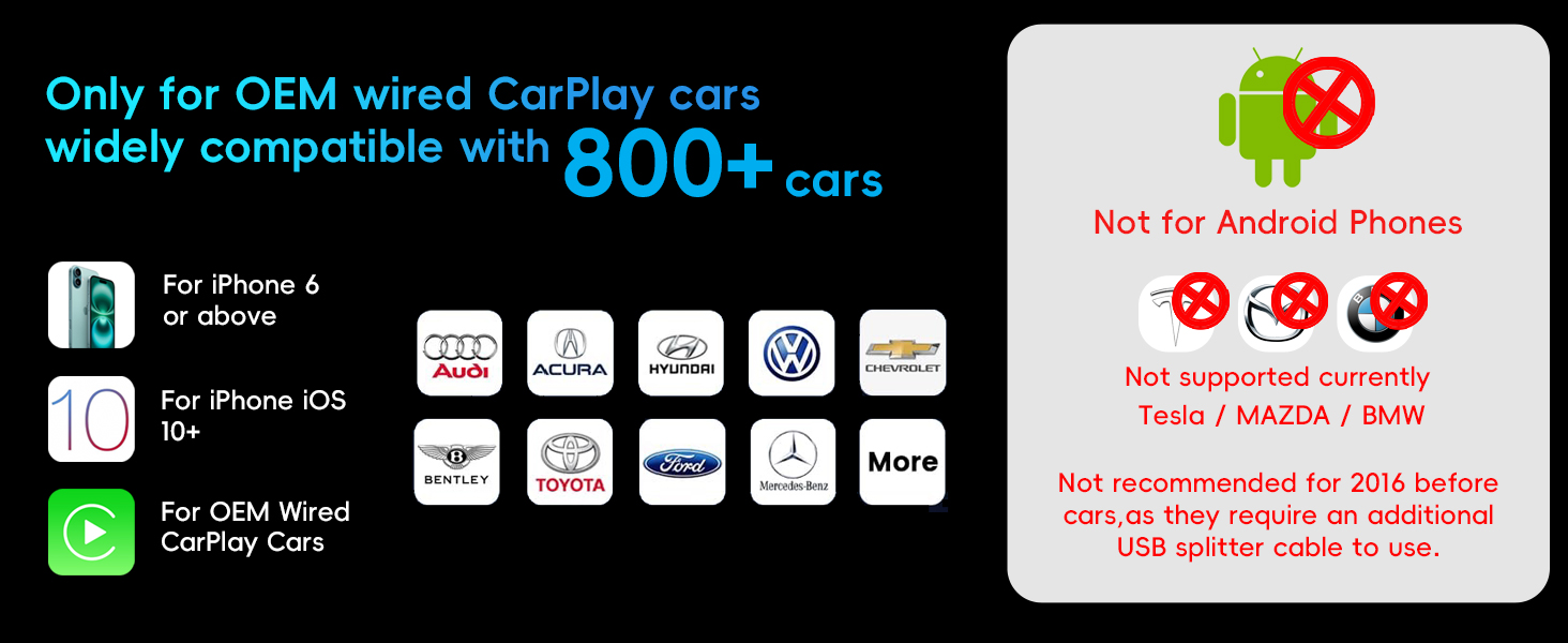 Wireless CarPlay Adapter