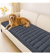 hyha Couch Covers for Dogs Washable, Non Slip Plush Dog Sofa Protectors, Fuzzy Pet Couch Covers f...