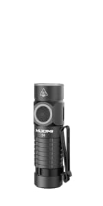 E8 Compact Size Rechargeable Flashlight, 2000 Lumen with 6 Modes, Waterproof and Drop Resistant for ...