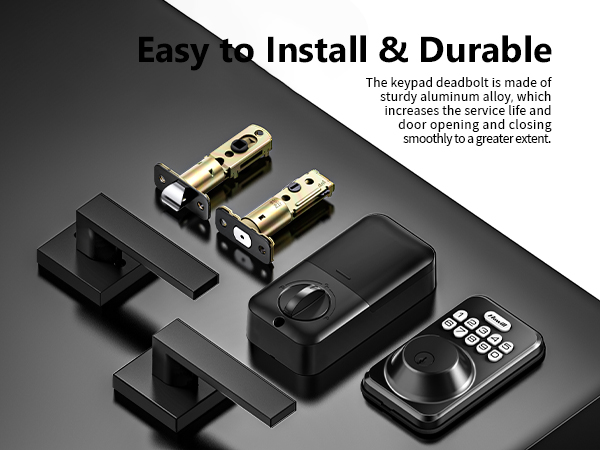 keypad deadbolt