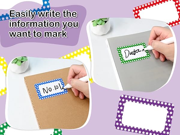 3.5&amp;#34; x 2.25&amp;#34; Colors Name Labels