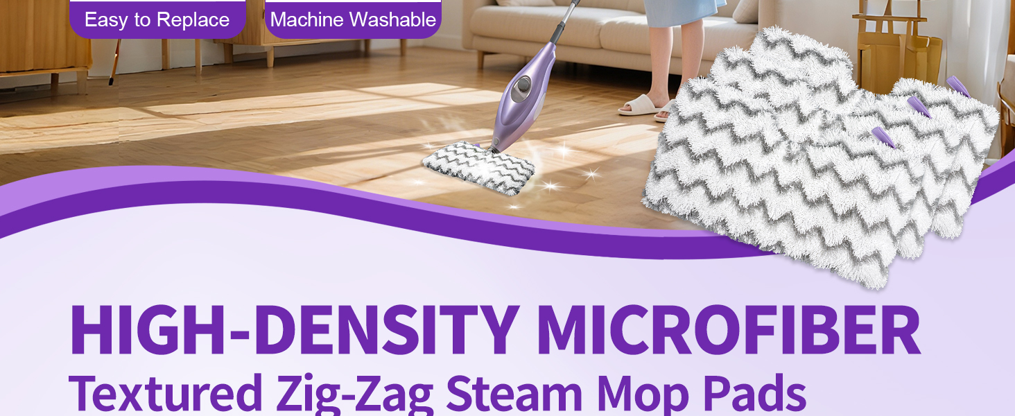 steam mop pads