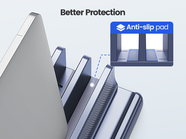 vertical laptop stand