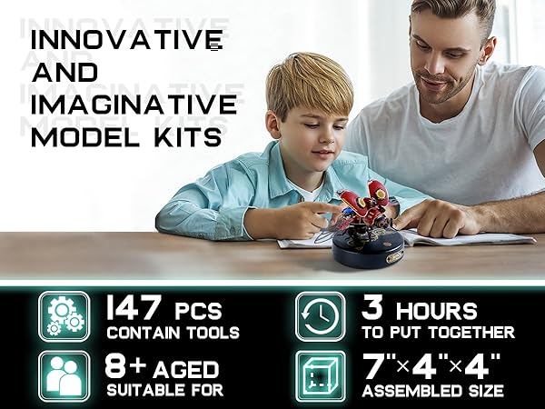 plastic model kit star wars model building kit diy kits for adults 3d metal puzzle model STEM kits