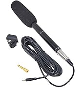 Bestshoot Condenser Interview Microphone Photography Shotgun Mic for Video Camcorders DSLR DV Cam...