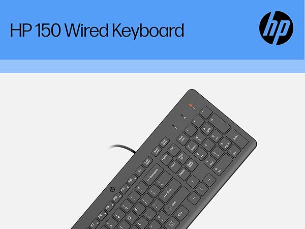 HP 150 Wired Keyboard