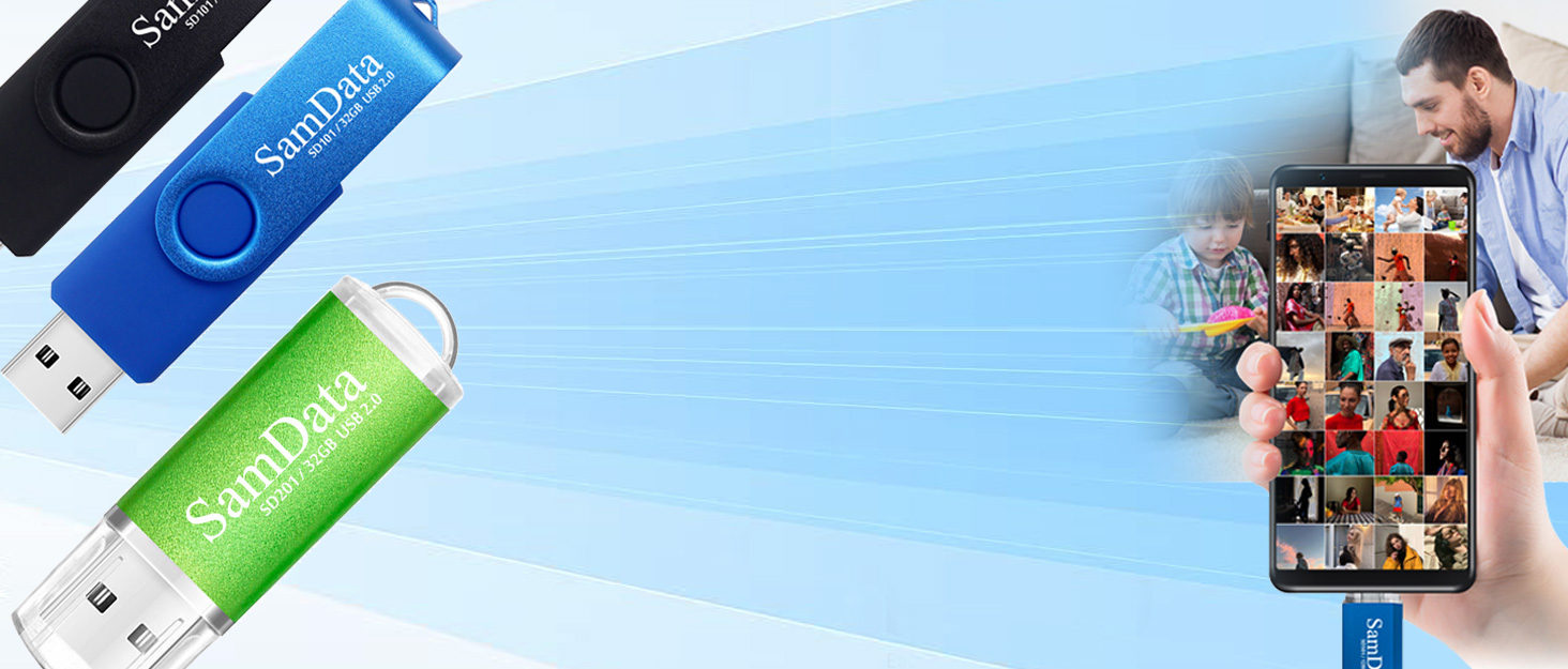 samdata usb flash drives