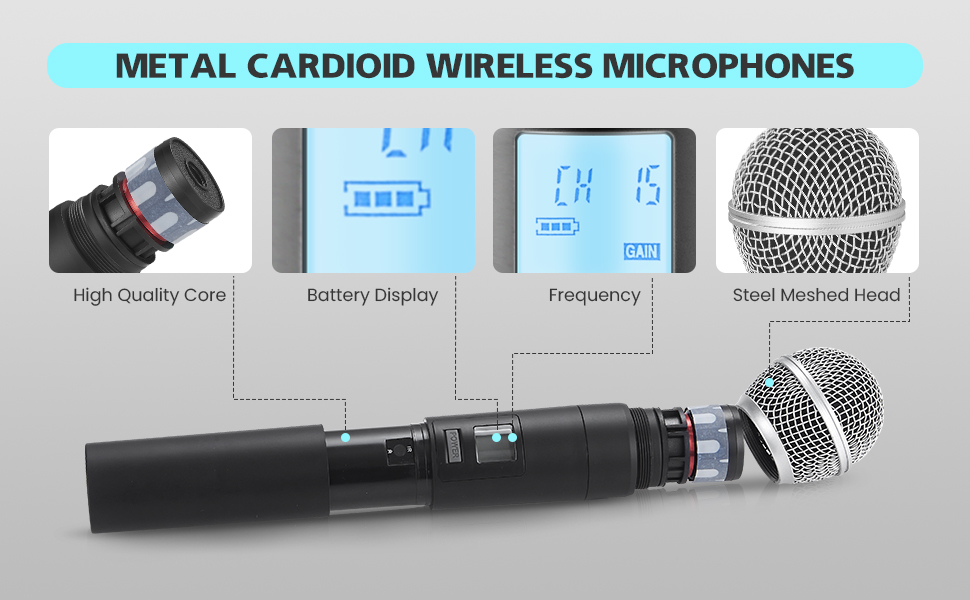 wireless microphone details