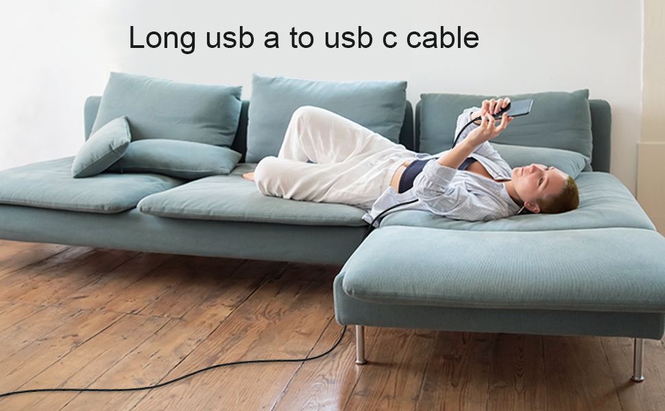 long usb a to usb c cable