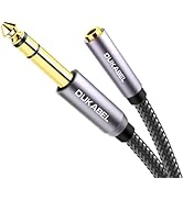 DUKABEL TopSeries 6.35mm (1/4 inch) to 3.5mm (1/8 inch) Headphone Jack Adapter, 1/8 (Female) to 1...