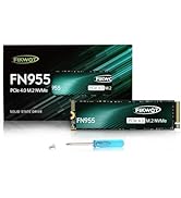 Fikwot FN955 1TB NVMe SSD M.2 2280 PCIe Gen4x4, Up to 7300MB/s, 3D NAND TLC Flash Internal Solid ...