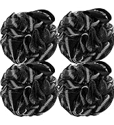 DadyMart Bath Shower Loofah Sponge 60g Bath Mesh Pouf Shower Ball Body Scrubber Exfoliating Bath ...