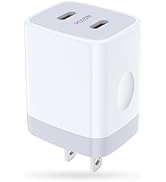25W Samsung Super Fast Charger Type C Charging Block Dual Port PD 3.0 USB C Wall Plug Adapter for...