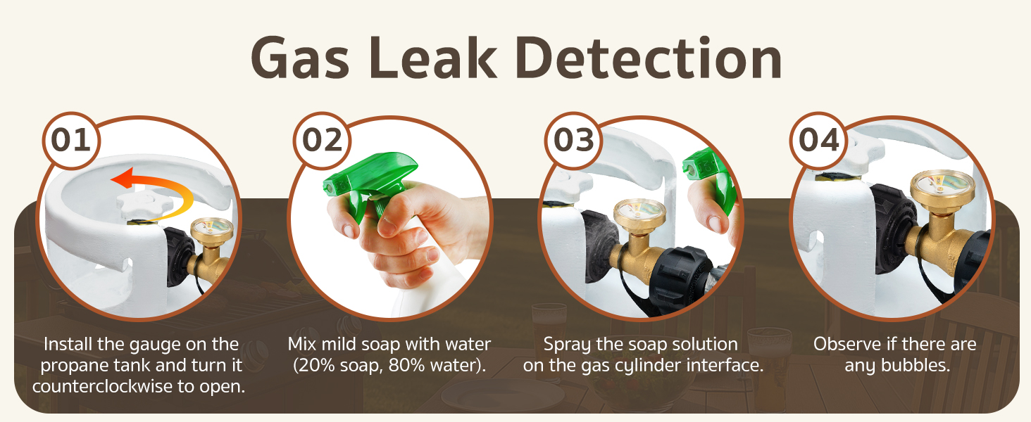 propane tank gauge level indicator