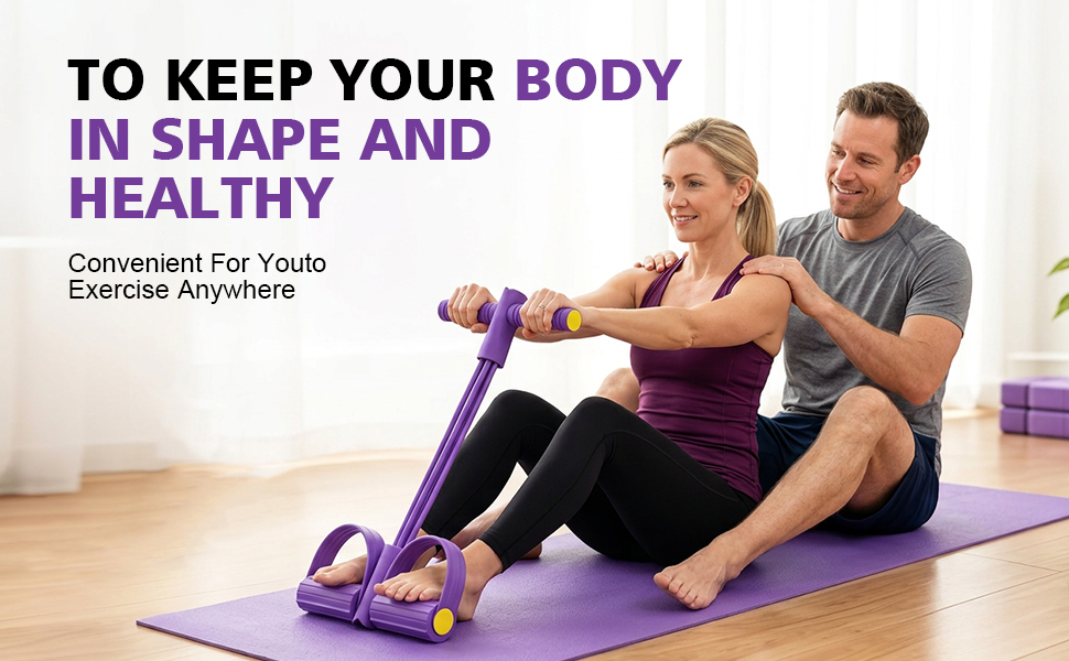 Multifunctional Pedal Resistance Band