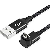 AGVEE 2 Pack 3.3ft Charger for Garmin Watch, L-Shape Charging Cable for Fenix, Forerunner, Vivoac...