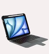 Nillkin iPad Air 11-inch (M3/M2) Case with Detachable Keyboard, iPad Pro 11(1st/2nd/3rd/4th Gen) ...