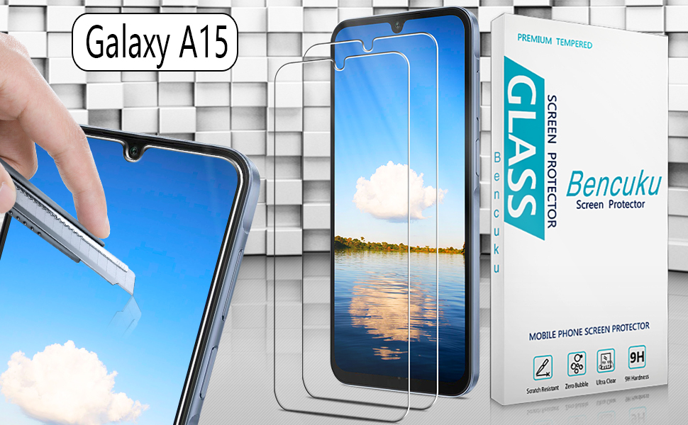 galaxy a15 glass screen protector