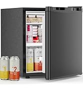 Antarctic Star Mini Fridge with Freezer, Rated 1.6 cu.ft, Small Upright Refrigerator with Removab...