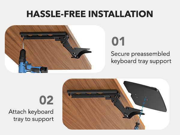 keyboard tray