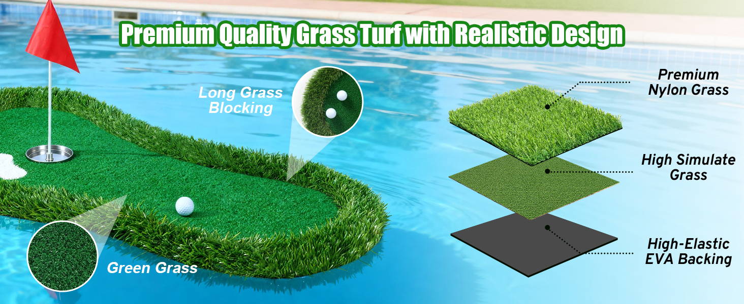 Floating Golf Green for Pool