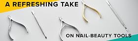 a refreshing take on nail-beauty tools