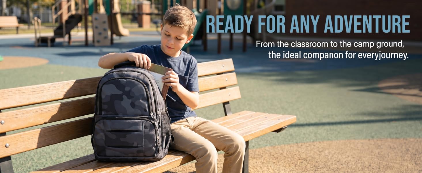School Backpack Travel Bag for Men &amp;amp;amp; Women Lightweight College Back Pack with Laptop Compartmen