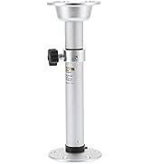 Akozon Rv Table Base Mount ,Rv Table Leg Adjustable Pedestal Marine Caravan Motorhome Table Pedes...
