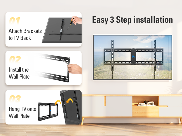 Easy 3 Step installation