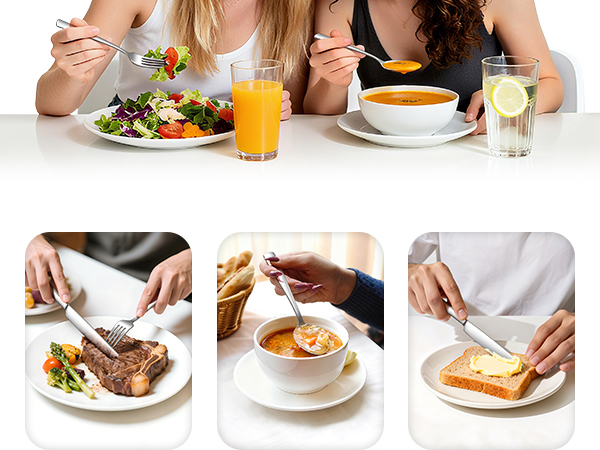 stainless steel silverware sets