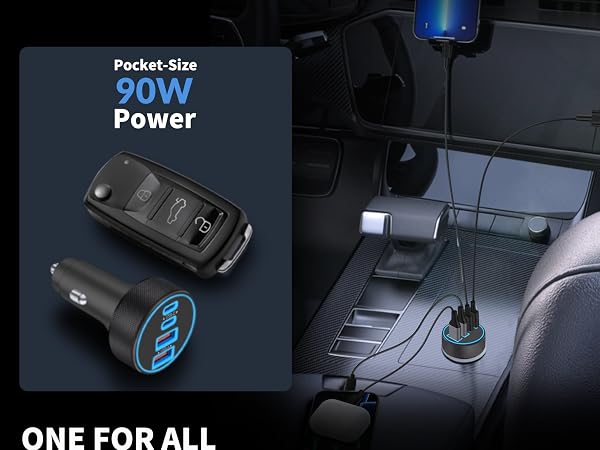 cargador para carro carga rapida