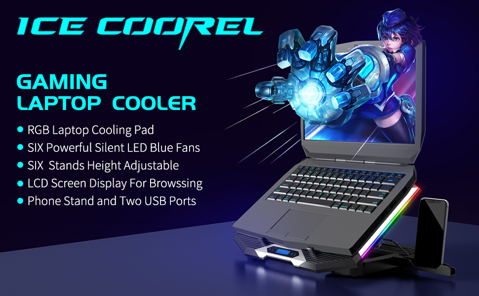 gaming laptop cooler pad
