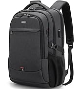 DUSLANG 17 Inch Laptop Backpack for Travel Water Resistant College Backpack for Men Laptop Bag wi...