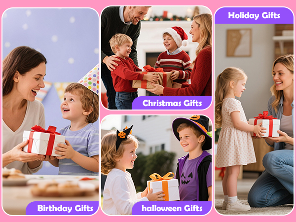 Kids Mobile Phone Toy with Dual Cameras, 2.8 Inch Touchscreen, Music Player, Games with 32 GB Card