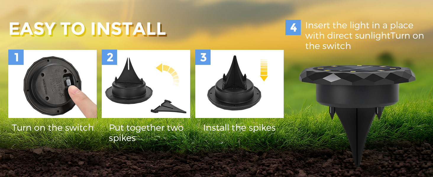 SOLAR LIGHTS OUTDOOR