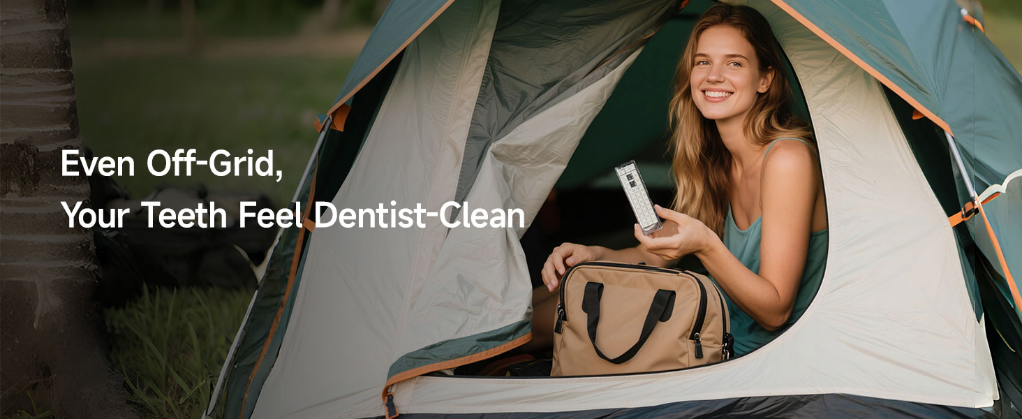 Portable Water Flosser Cordless-Camping