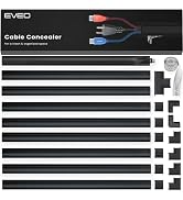 Cord Hider 153in - Cord Covers for Wires - Paintable Cable Hider - Cable Management - Wire Hiders...