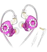 Wired Gaming Earbuds,QKZ AK6 Spark in Ear Monitors, Deep Bass Sound Wired Earbuds, HiFi in Ear He...