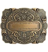 TYWestyles Western Cowboy Belt Buckle for Men women(Bronze-1,Medium)